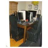 BRASS CONFERENC ROOM TABLE (42w X 88L X 30h)