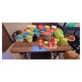 retro dishes