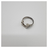 Lot 141 Sterling Silver Horseshoe Ring