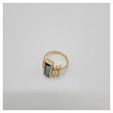 Lot 154 925 Aquamarine Ring