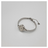 Lot 71 Omega 14k White GF AA5301 Manual 17 Jewels Vintage Watch