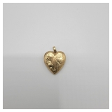 Lot 100 10k Gold Heart Charm 