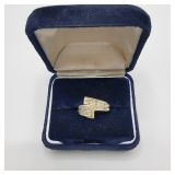 Lot 99 10k Diamond Ring