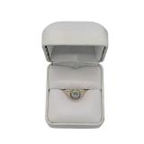 Lot 139  14k Engagement Ring Sz 9 Grams 1.7 Appraised Value $2800.00 