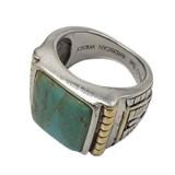 Lot 151 925 Turquiose Cabochon Men