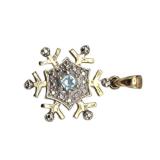 Lot 146 Snowflake Charm Gold