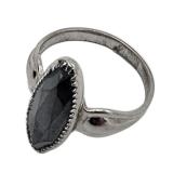 Lot 140 Sterling Silver Onyx Ring