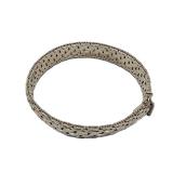 lot 51 925 Italian Woven Bracelet 