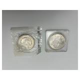 1885 & 1921 Morgan Silver Dollars