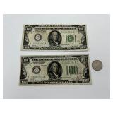 1928 Series $100 Dollar Bills, Low Serial (2)
