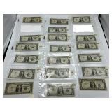 Series 1957 $1 Silver Certificate * 00545006 A 4 Star note, "fancy" serial