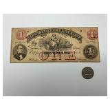 1862 $1 Virginia Bank Note