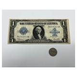 1923 T80682614B $1 silver certificate
