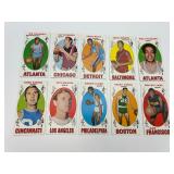 18 Lot of 10 1969 Topps Basketball Cards