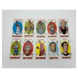 22 Lot of 10 1969 Topps Basketball Cards