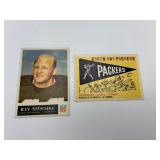 310 Green Bay Packers & Ray Nitschke Vintage 1950s & 60s Football Cards