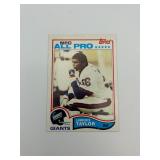 314 1982 Lawrence Taylor Topps #434 All Pro Football Card