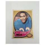 315 1970 OJ Simpson Topps #90 Rookie Card