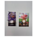 UD Game Jersey Swatch MLB Cards 