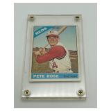204 1966 Pete Rose Topps 30 Baseball Card Cincinnati Reds