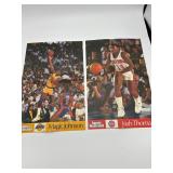 419 Lot of Sports Illustrated Paper NBA Posters (4)