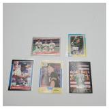 707 Lot of 5 Baseball Cards