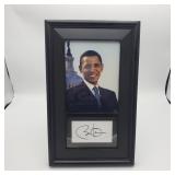725 Barack Obama signature and photo