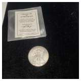 Lot 1206 2010 Walking Liberty Silver Dollar