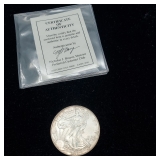 Lot 1207 2010 Walking Liberty Silver Dollar