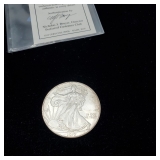 Lot 1208 2010 Walking Liberty Silver Dollar