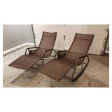 Outdoor rocker reclinger