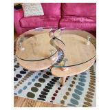 Yin and yang coffe table
