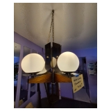 MCM 6 Globe Chandelier 