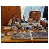 Pottery, Longenberger, Wood Carvings