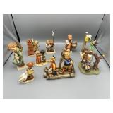 Collection of Hummel Figurines 
