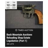 Back Mountain Auctions Reloading Shop Estate Liquidation Part 1
