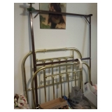 Full size Brass bed