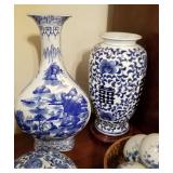 Lots of Blue & White Asian Pottery