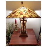 Stained Glass Lamp is BEAUTIFUL