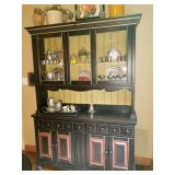 Show Stopping Black Distressed hutch - This is BEAUTIFUL !!!!