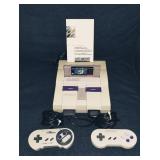 SUPER NES with GAMES