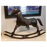 Iron Rocking Horse  (Not a toy)