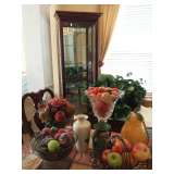 Beautiful Home decor and lighted Curio Cabinet