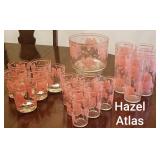 Hazel Atlas Pink Elephant Collection