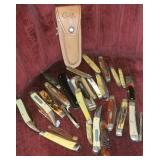 Pocket Knives.  Case, etc...