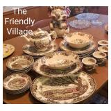 The Friendly Village China Set