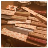 Vintage CASE Kitchen Knives