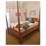 Queen 4 poster bed