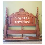 King Size Four Poster Bed