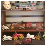 Great selection of cast Iton collectibles